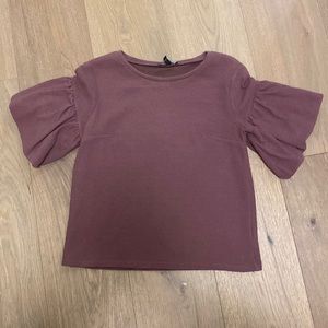 Express cap sleeved blouse